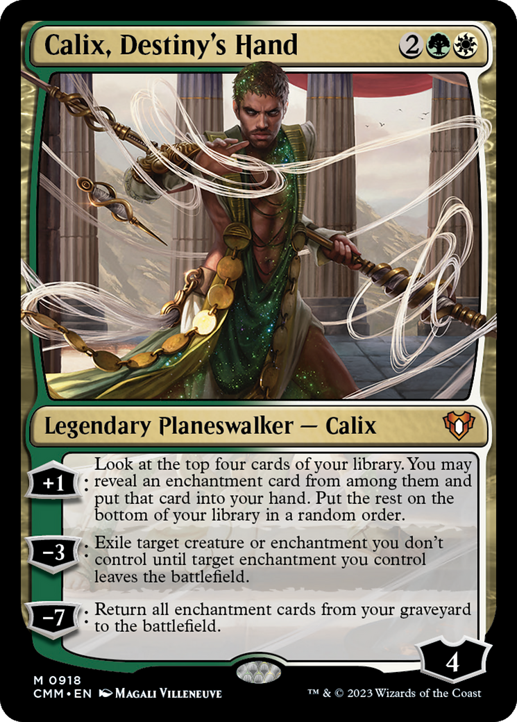 Calix, Destiny's Hand [Commander Masters] | Cracking-Singles