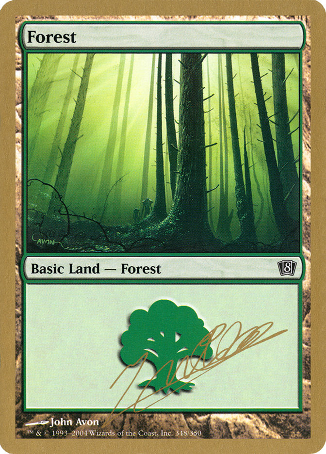 Forest (jn348) (Julien Nuijten) [World Championship Decks 2004] | Cracking-Singles