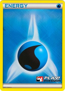 Water Energy (2011 Play Pokemon Promo) [League & Championship Cards] | Cracking-Singles