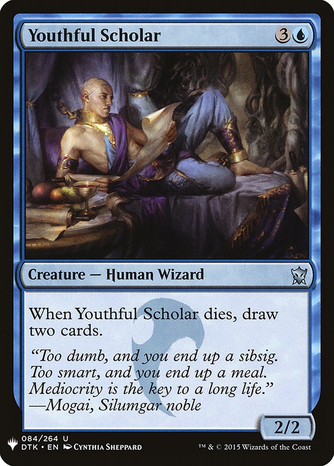 Youthful Scholar [Mystery Booster] | Cracking-Singles