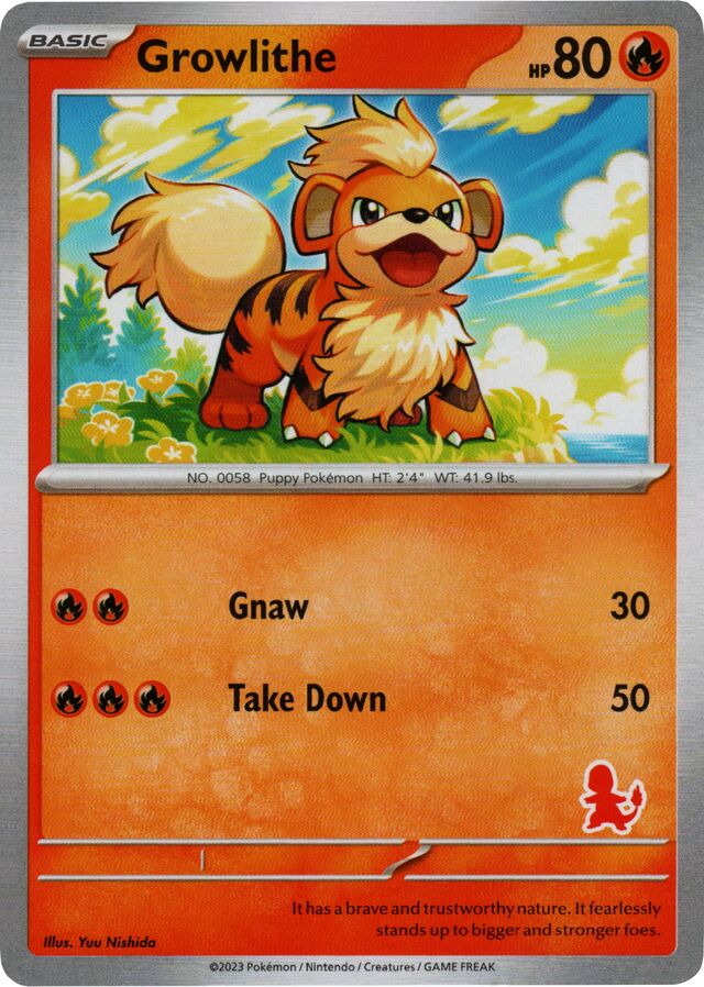 Growlithe [My First Battle] | Cracking-Singles