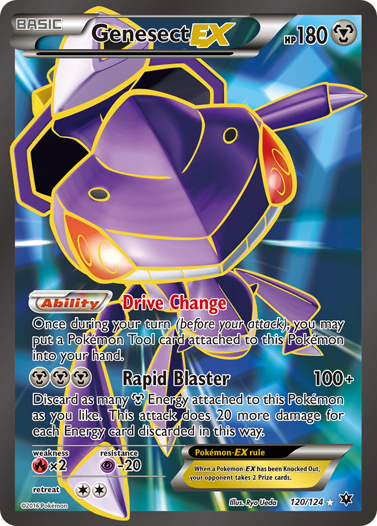 Genesect EX (120/124) [XY: Fates Collide] | Cracking-Singles