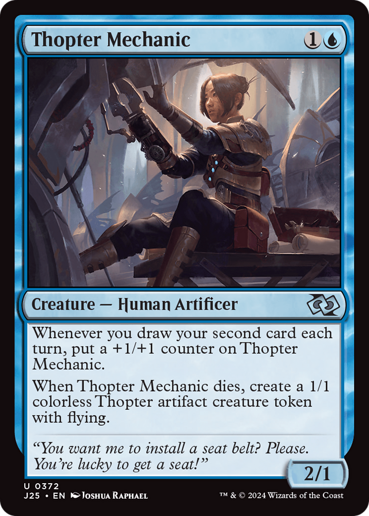 Thopter Mechanic [Foundations Jumpstart] | Cracking-Singles