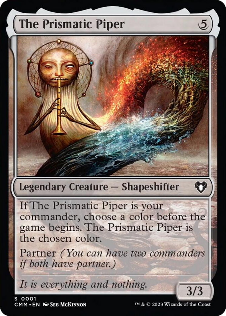 The Prismatic Piper [Commander Masters] | Cracking-Singles