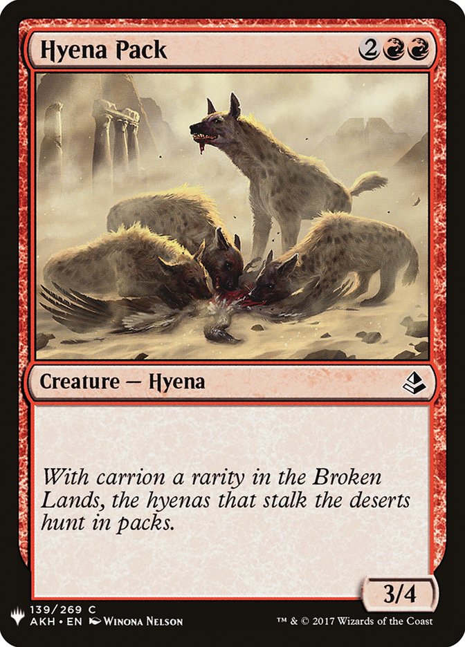 Hyena Pack [Mystery Booster] | Cracking-Singles