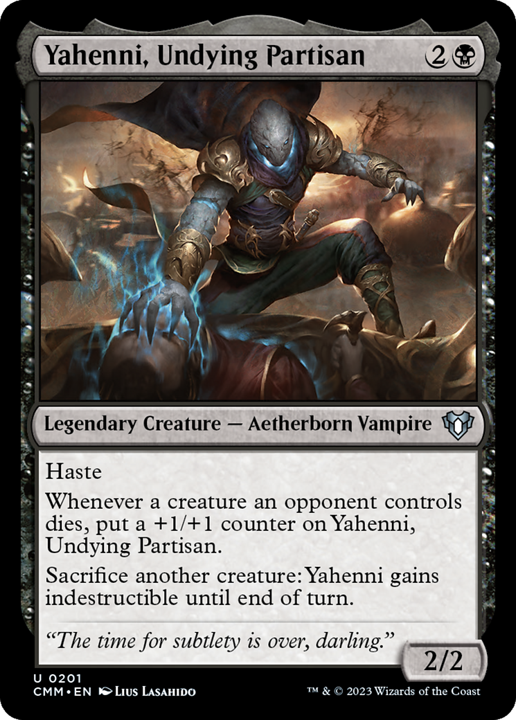 Yahenni, Undying Partisan [Commander Masters] | Cracking-Singles