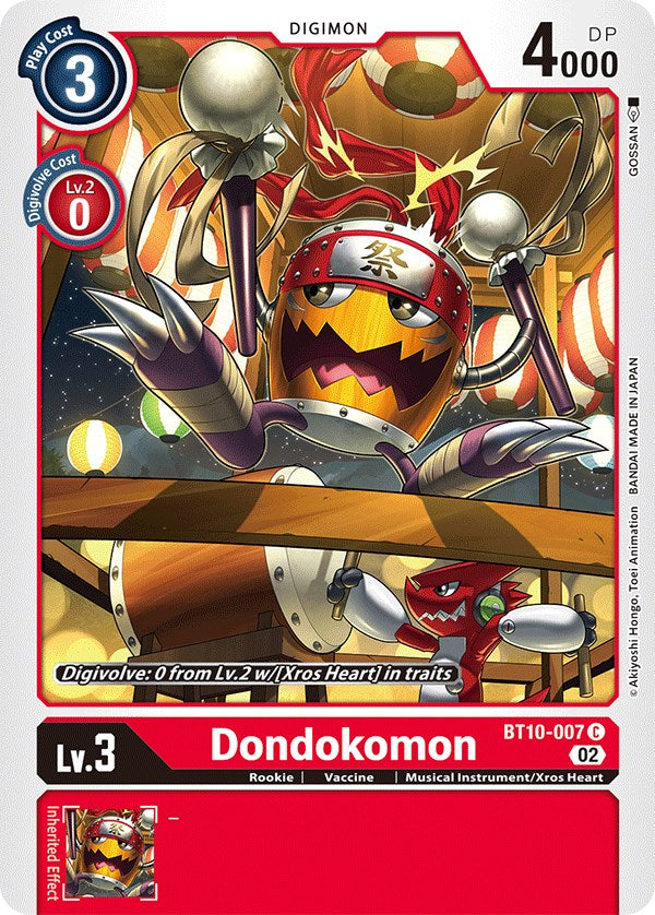 Dondokomon [BT10-007] [Xros Encounter] | Cracking-Singles