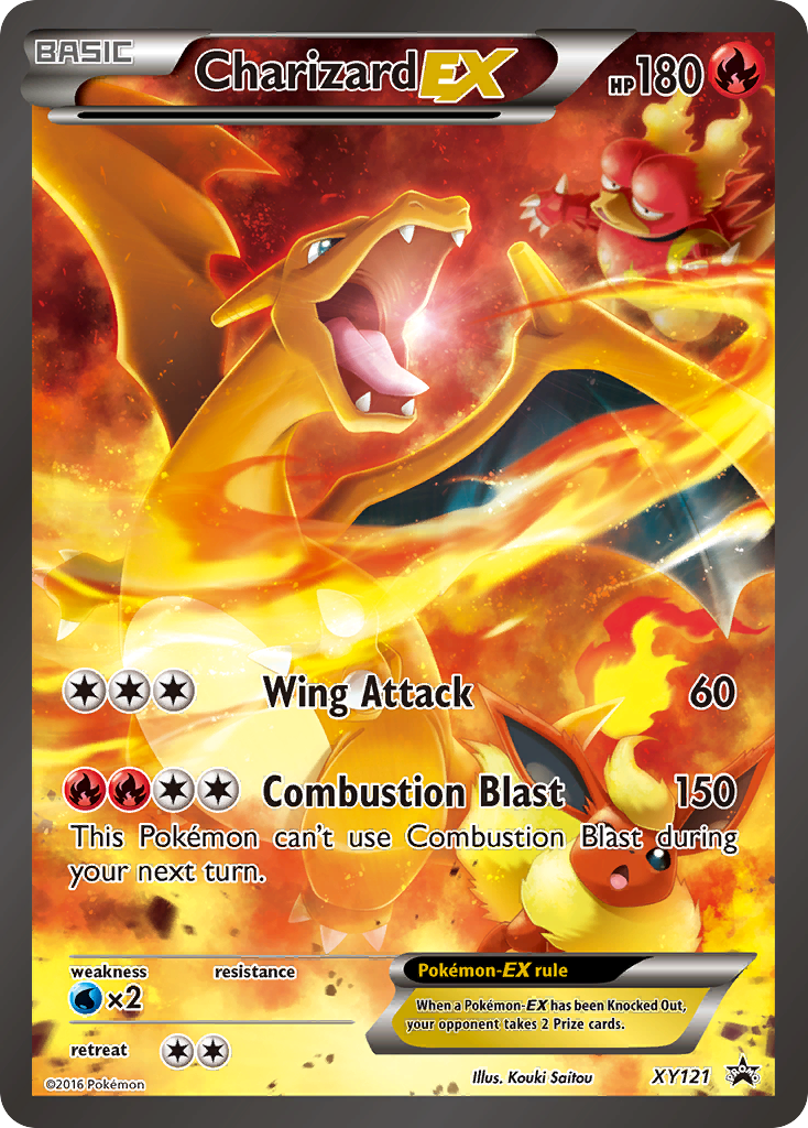 Charizard EX (XY121) [XY: Black Star Promos] | Cracking-Singles