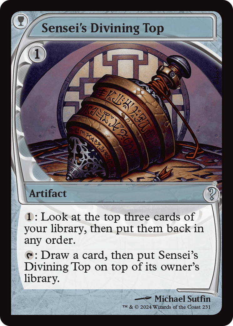 Sensei's Divining Top (Future Sight) [Mystery Booster 2] | Cracking-Singles