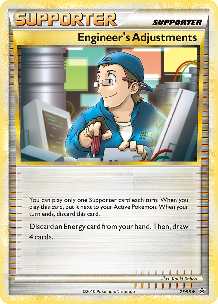 Engineer's Adjustments (75/95) [HeartGold & SoulSilver: Unleashed] | Cracking-Singles