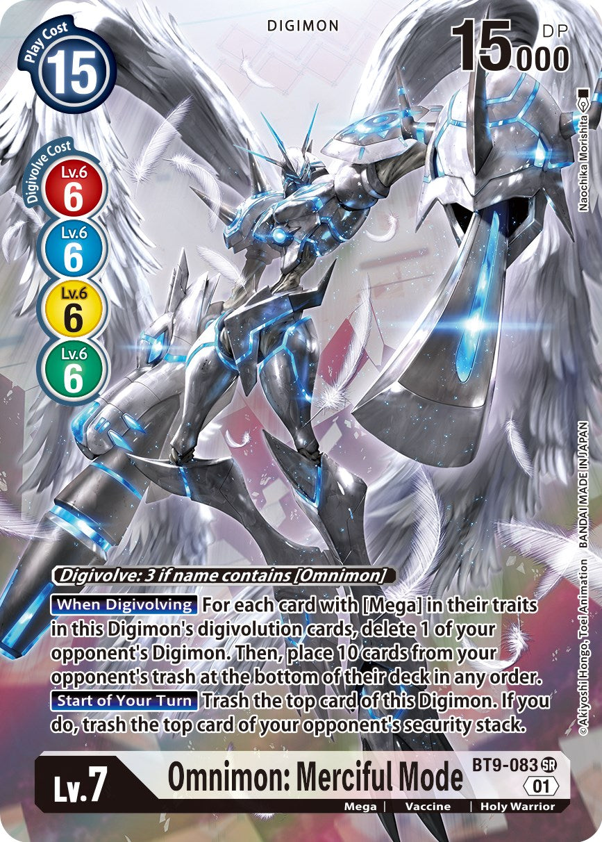 Omnimon: Merciful Mode [BT9-083] (Alternate Art) [X Record] | Cracking-Singles