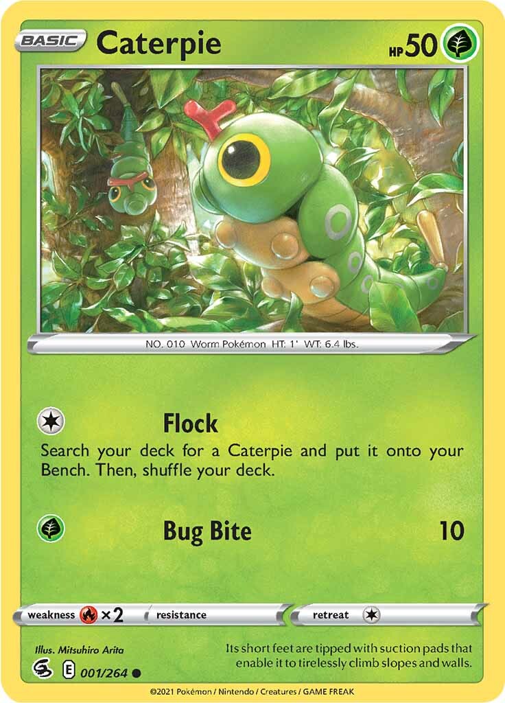 Caterpie (001/264) [Sword & Shield: Fusion Strike] | Cracking-Singles