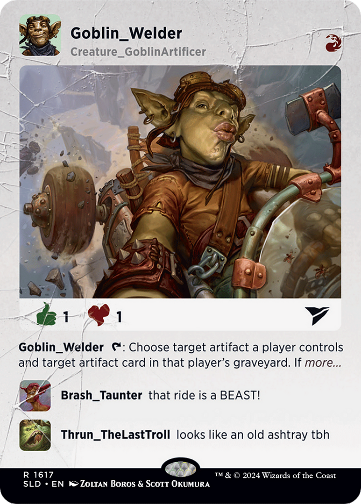 Goblin Welder [Secret Lair Drop Series] | Cracking-Singles