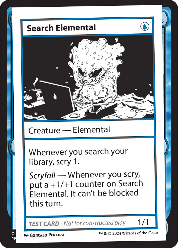 Search Elemental [Mystery Booster 2 Playtest Cards] | Cracking-Singles