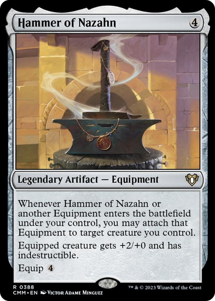 Hammer of Nazahn [Commander Masters] | Cracking-Singles