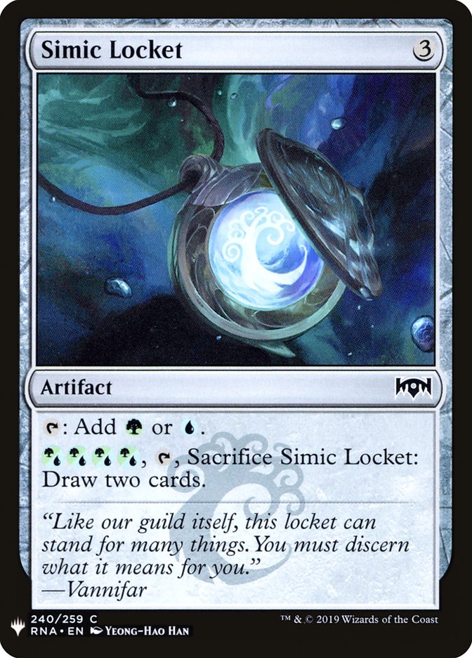 Simic Locket [Mystery Booster] | Cracking-Singles