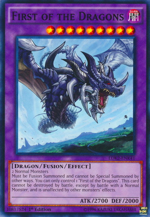 First of the Dragons [LDK2-ENK41] Common | Cracking-Singles