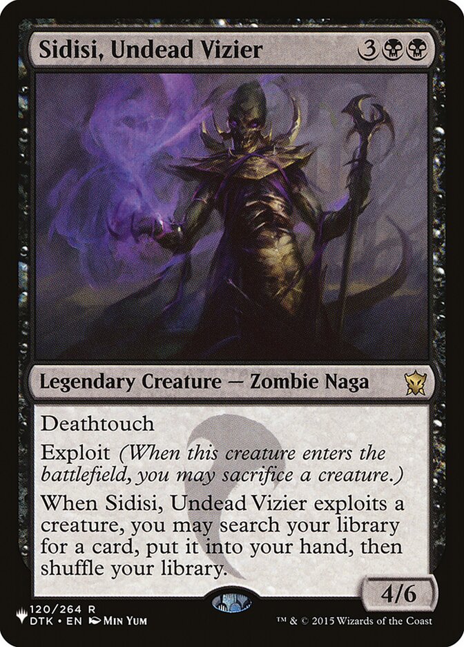 Sidisi, Undead Vizier [The List] | Cracking-Singles