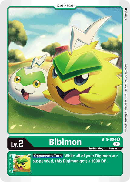 Bibimon [BT8-004] [New Awakening] | Cracking-Singles