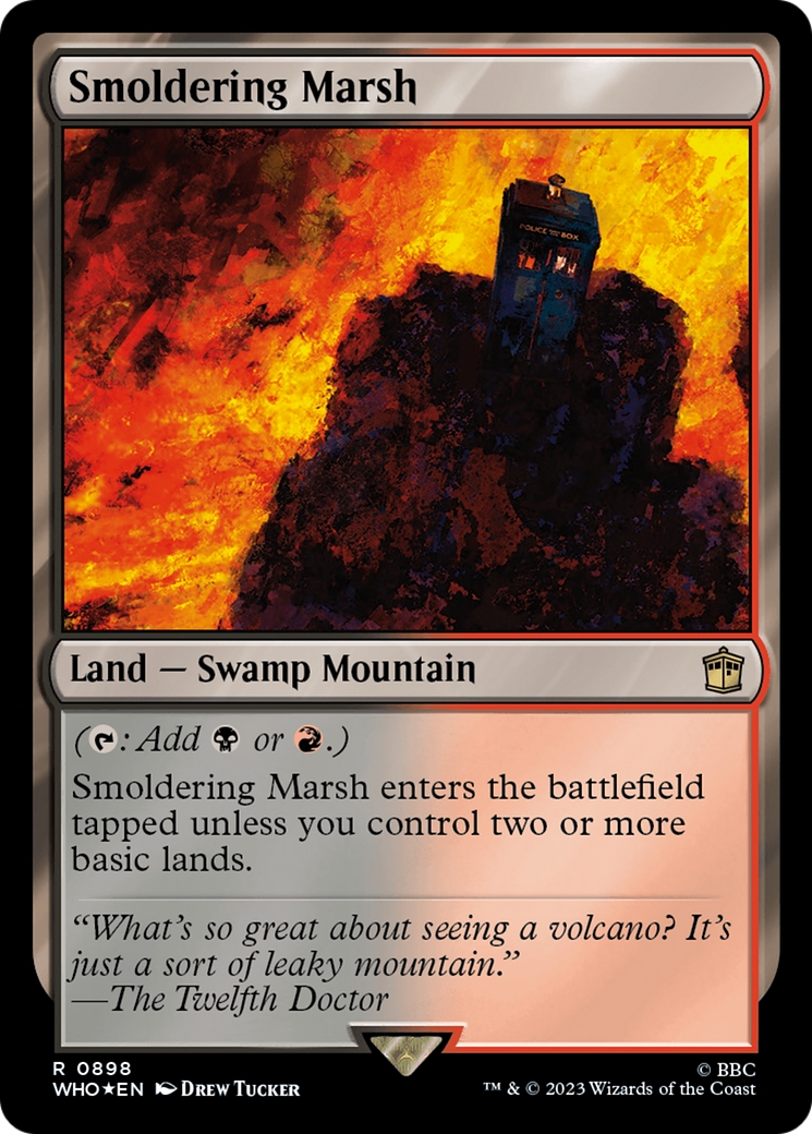 Smoldering Marsh (Surge Foil) [Doctor Who] | Cracking-Singles