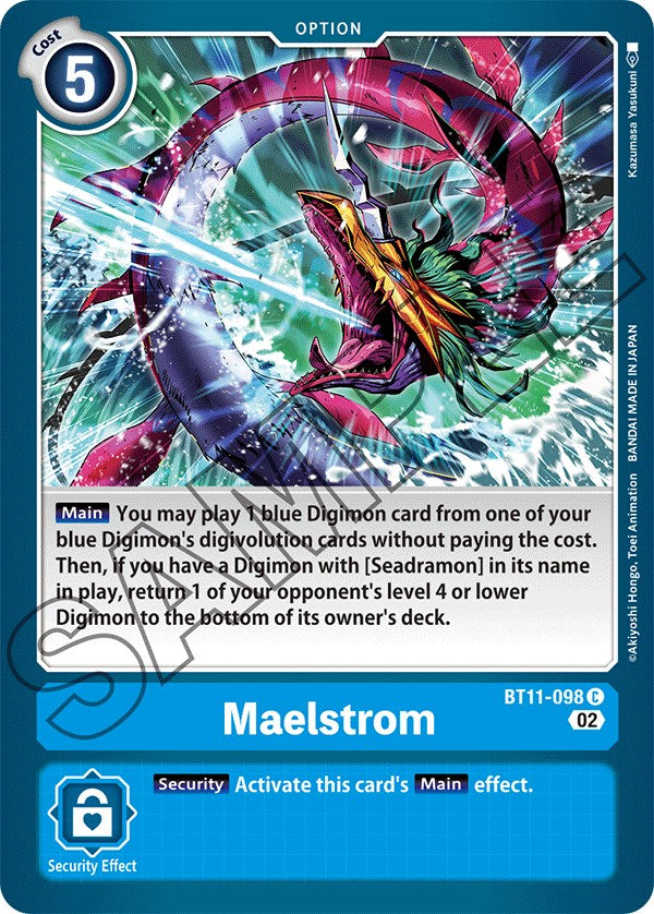 Maelstrom [BT11-098] [Dimensional Phase] | Cracking-Singles