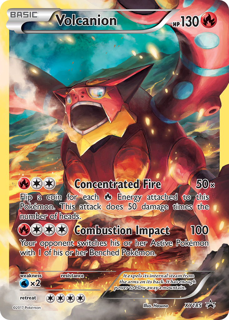 Volcanion (XY185) [XY: Black Star Promos] | Cracking-Singles