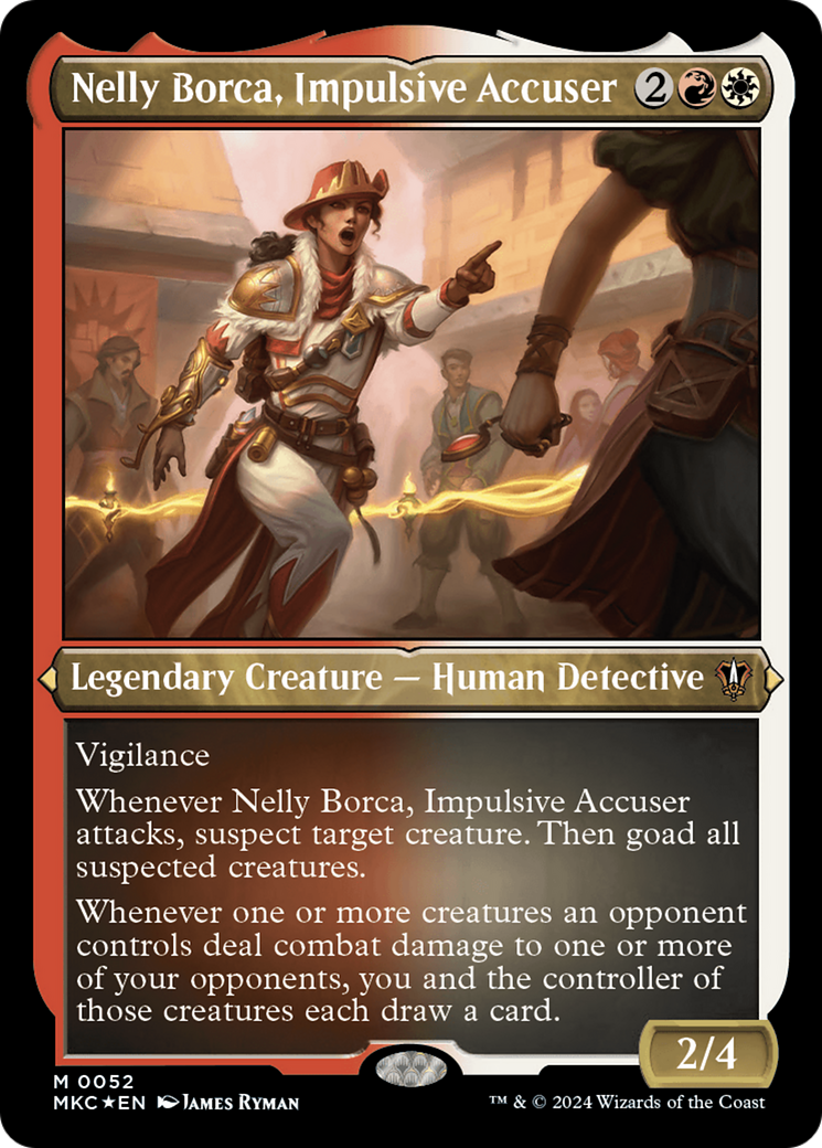 Nelly Borca, Impulsive Accuser (Display Commander) [Murders at Karlov Manor Commander] | Cracking-Singles