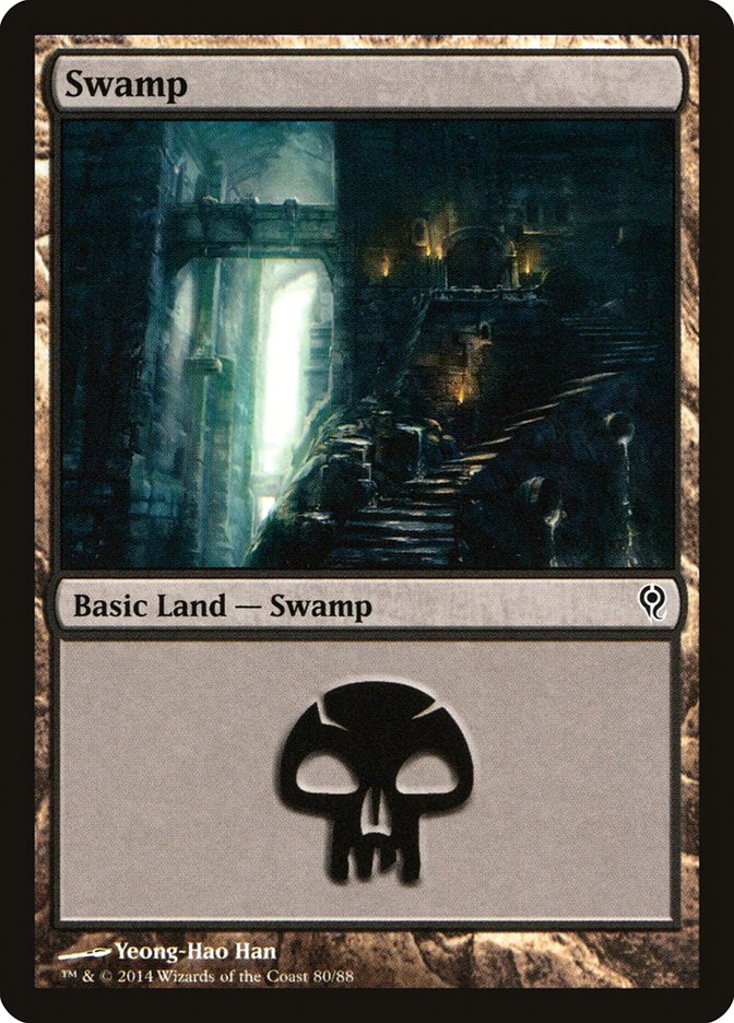 Swamp (80) [Duel Decks: Jace vs. Vraska] | Cracking-Singles