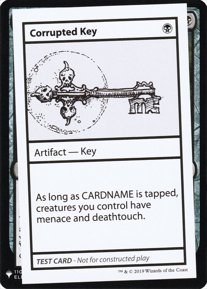 Corrupted Key [Mystery Booster Playtest Cards] | Cracking-Singles