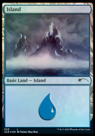 Island (Spirits) (553) [Secret Lair Drop Promos] | Cracking-Singles