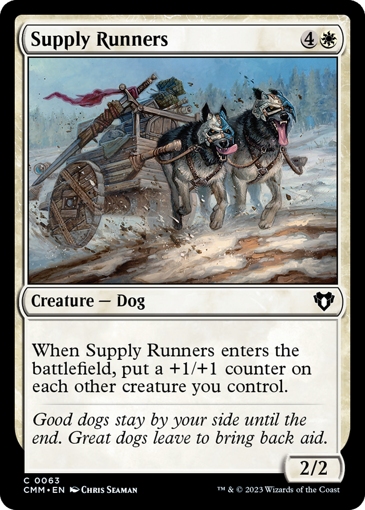 Supply Runners [Commander Masters] | Cracking-Singles