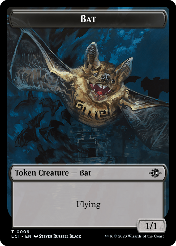 Bat Token [The Lost Caverns of Ixalan Tokens] | Cracking-Singles