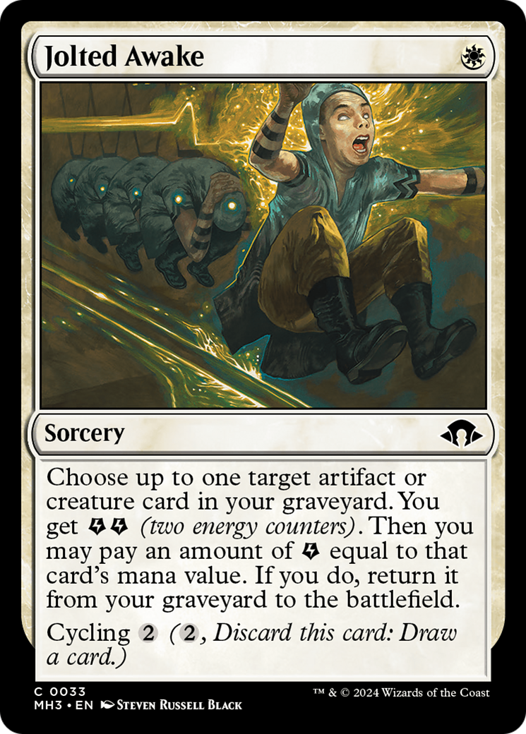 Jolted Awake [Modern Horizons 3] | Cracking-Singles