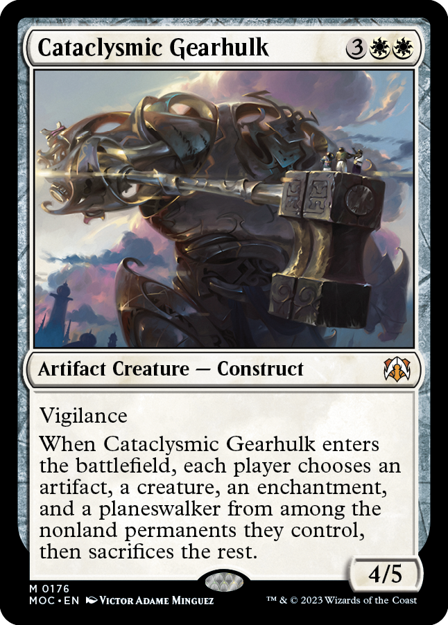 Cataclysmic Gearhulk [March of the Machine Commander] | Cracking-Singles