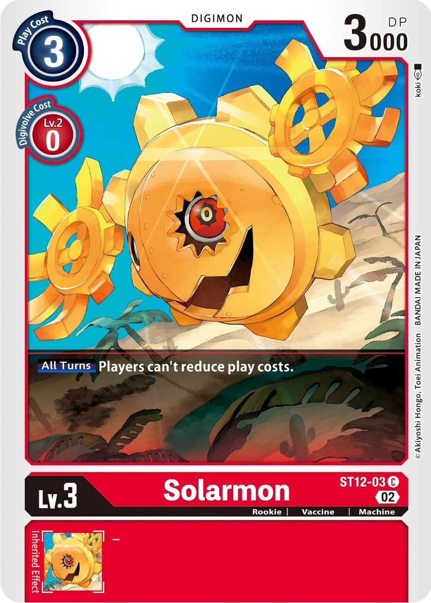 Solarmon [ST12-03] [Starter Deck: Jesmon] | Cracking-Singles