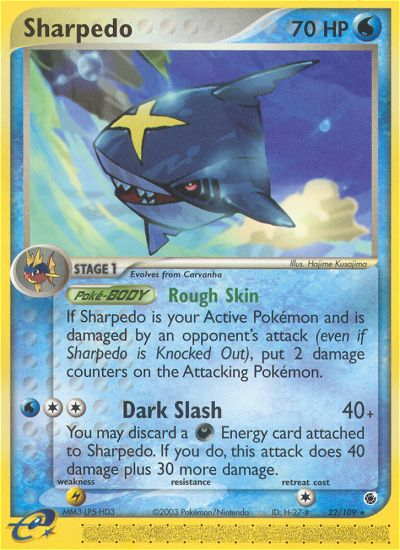 Sharpedo (22/109) [EX: Ruby & Sapphire] | Cracking-Singles