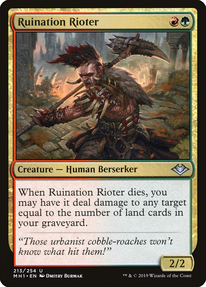 Ruination Rioter [Modern Horizons] | Cracking-Singles