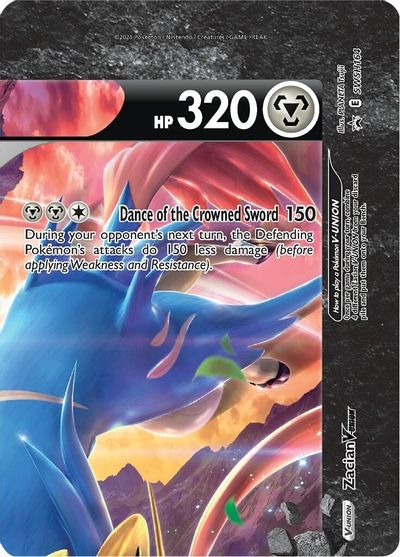 Zacian V-Union (SWSH164) [Sword & Shield: Black Star Promos] | Cracking-Singles