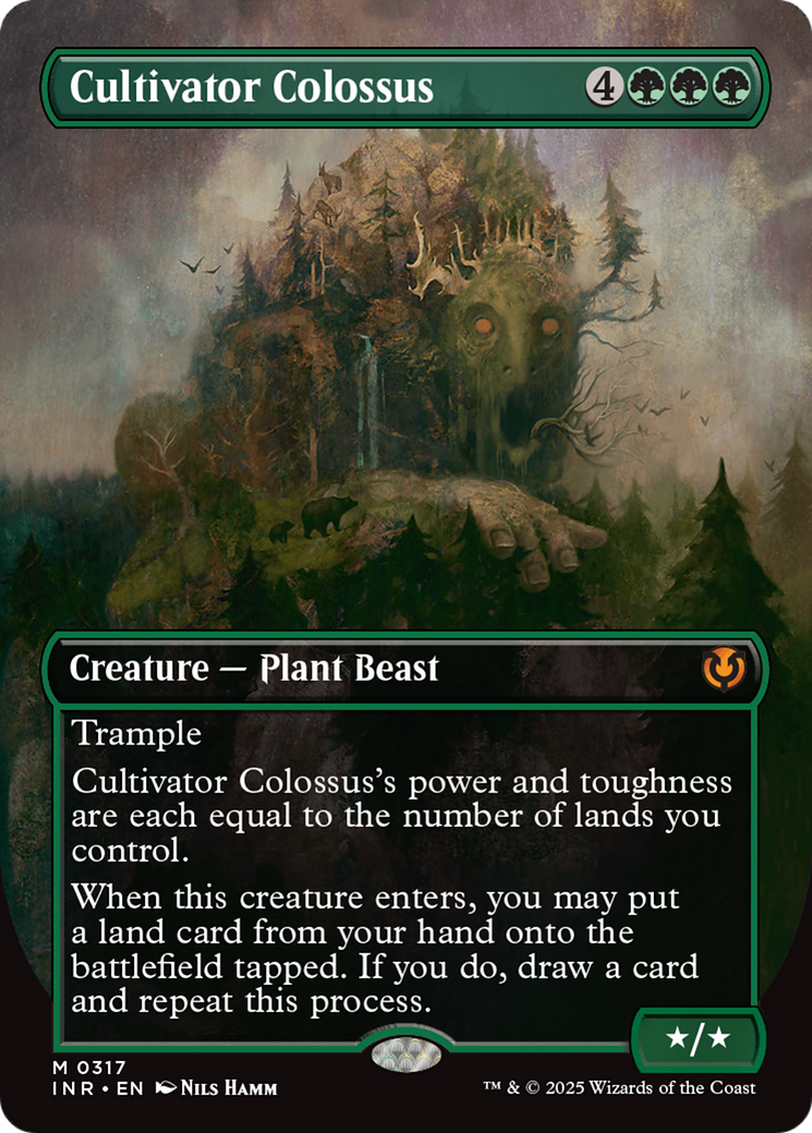 Cultivator Colossus (Borderless) [Innistrad Remastered] | Cracking-Singles