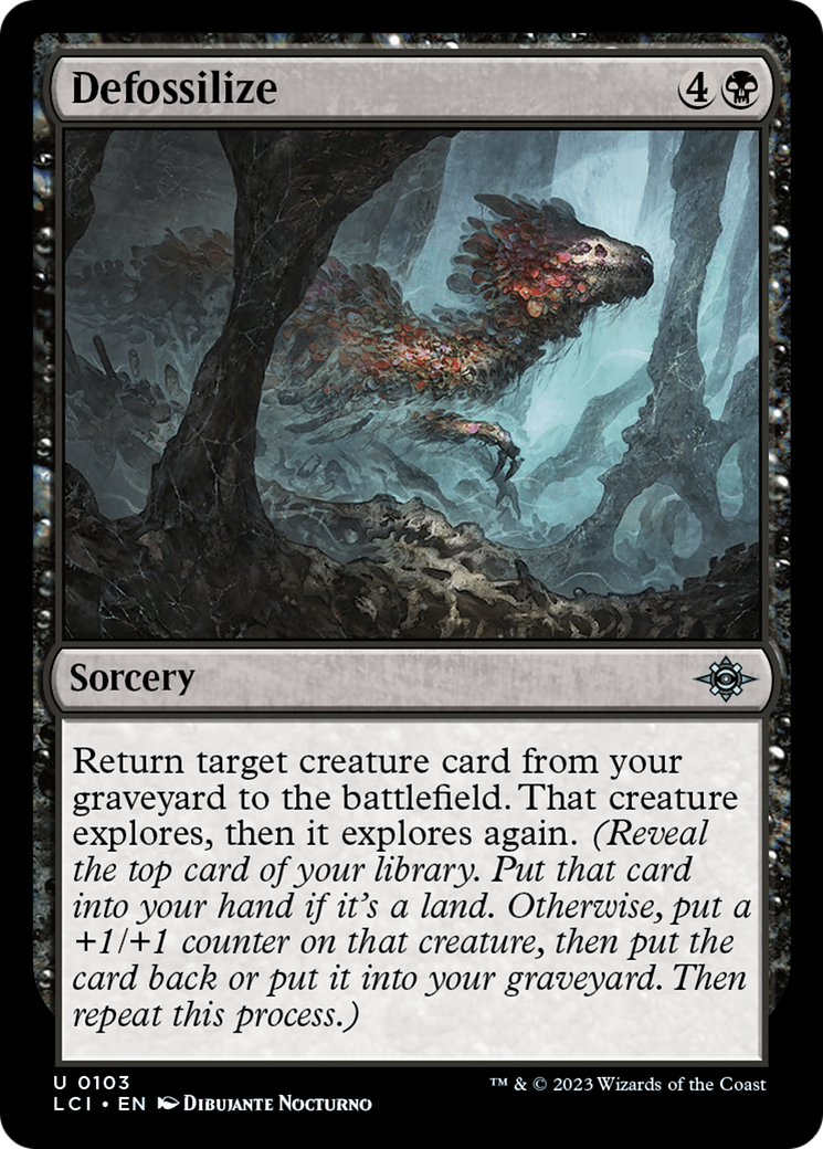 Defossilize [The Lost Caverns of Ixalan] | Cracking-Singles