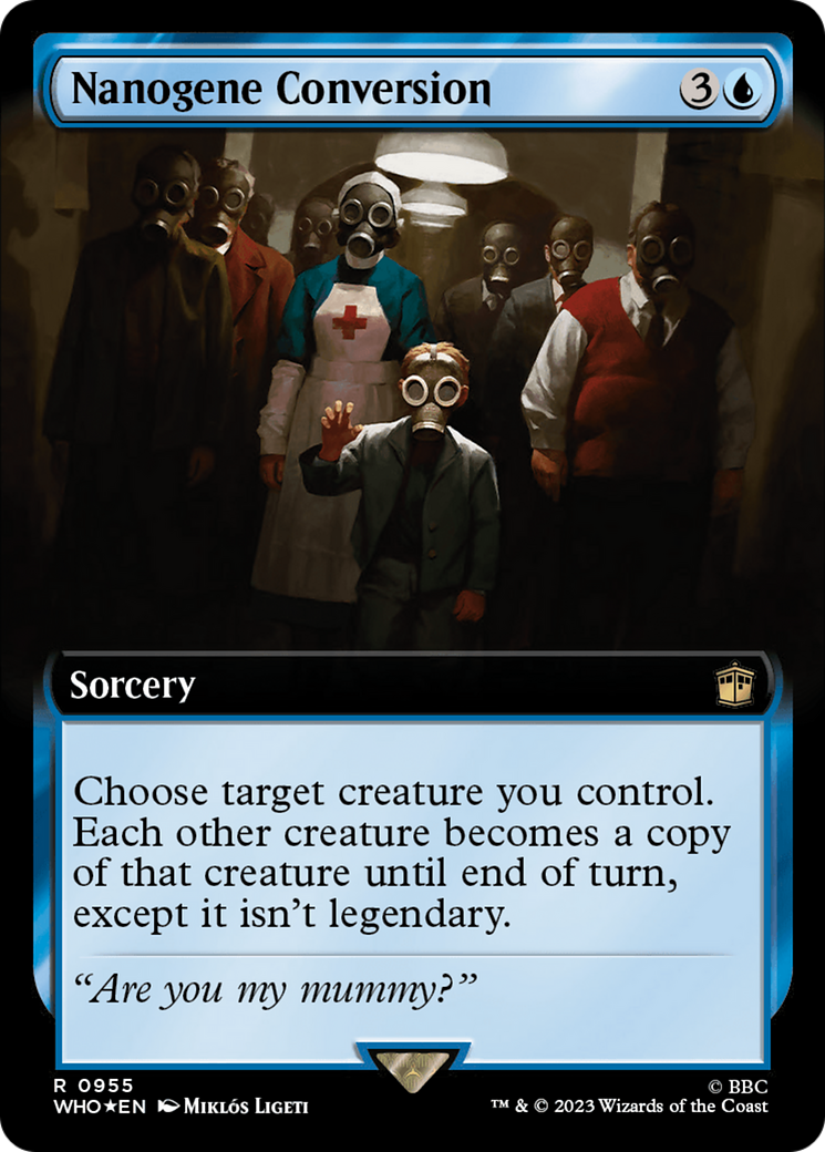 Nanogene Conversion (Extended Art) (Surge Foil) [Doctor Who] | Cracking-Singles