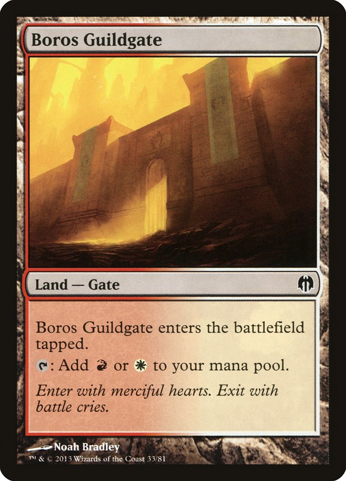 Boros Guildgate [Duel Decks: Heroes vs. Monsters] | Cracking-Singles