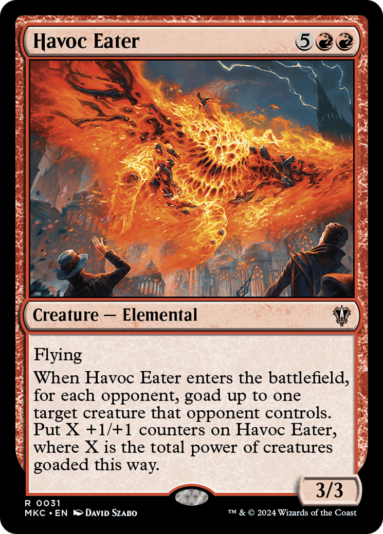 Havoc Eater [Murders at Karlov Manor Commander] | Cracking-Singles