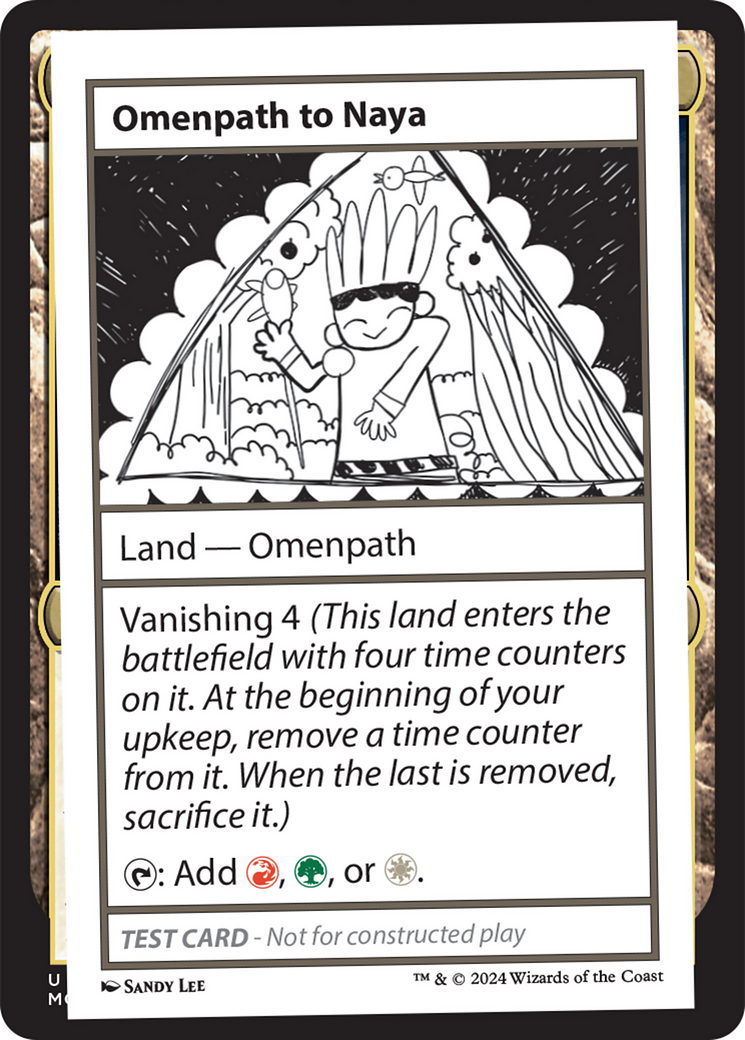 Omenpath to Naya [Mystery Booster 2 Playtest Cards] | Cracking-Singles