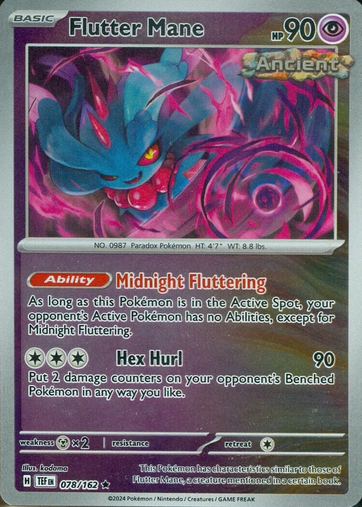 Flutter Mane (078/162) [Scarlet & Violet: Temporal Forces] | Cracking-Singles