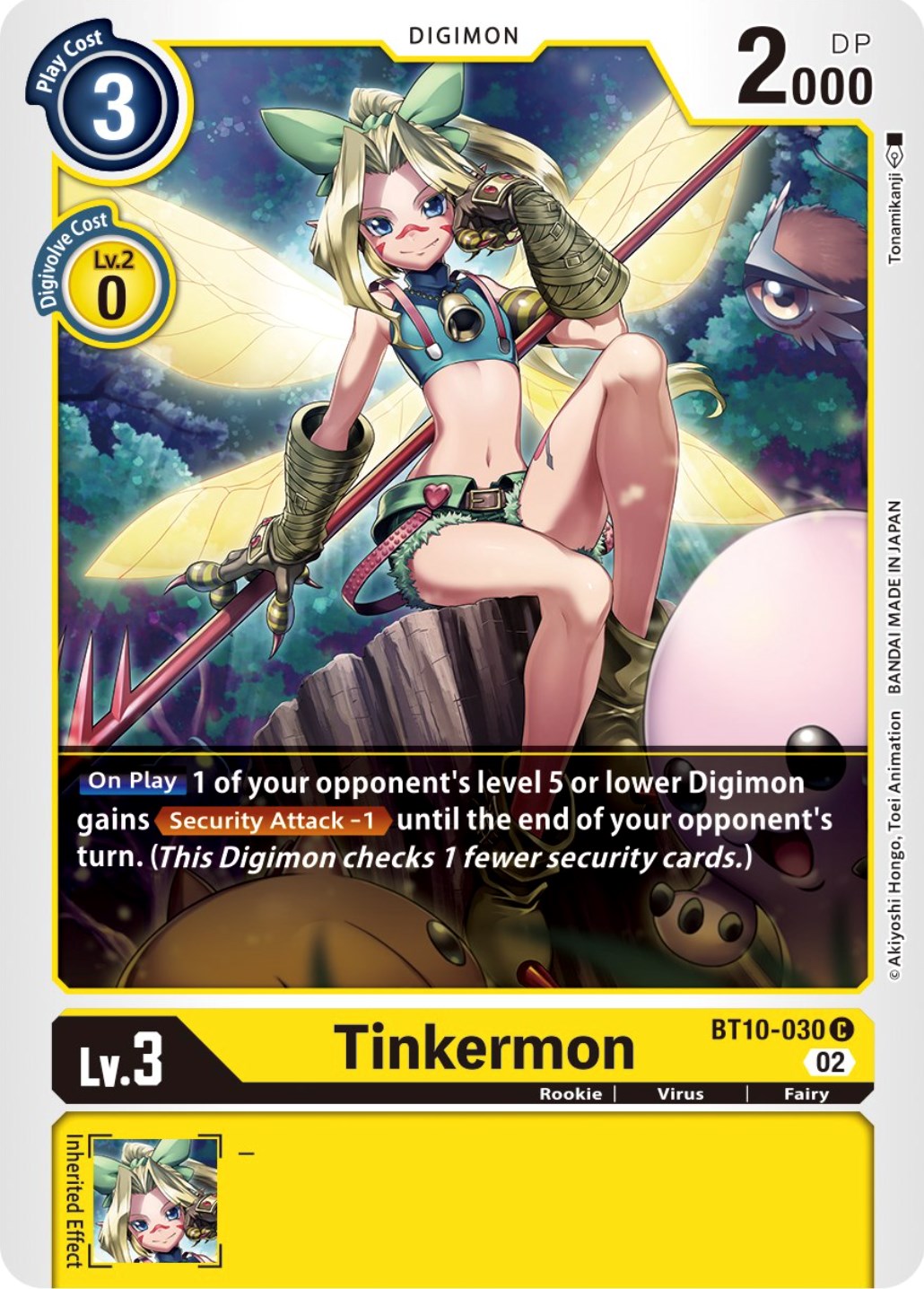 Tinkermon [BT10-030] [Xros Encounter] | Cracking-Singles