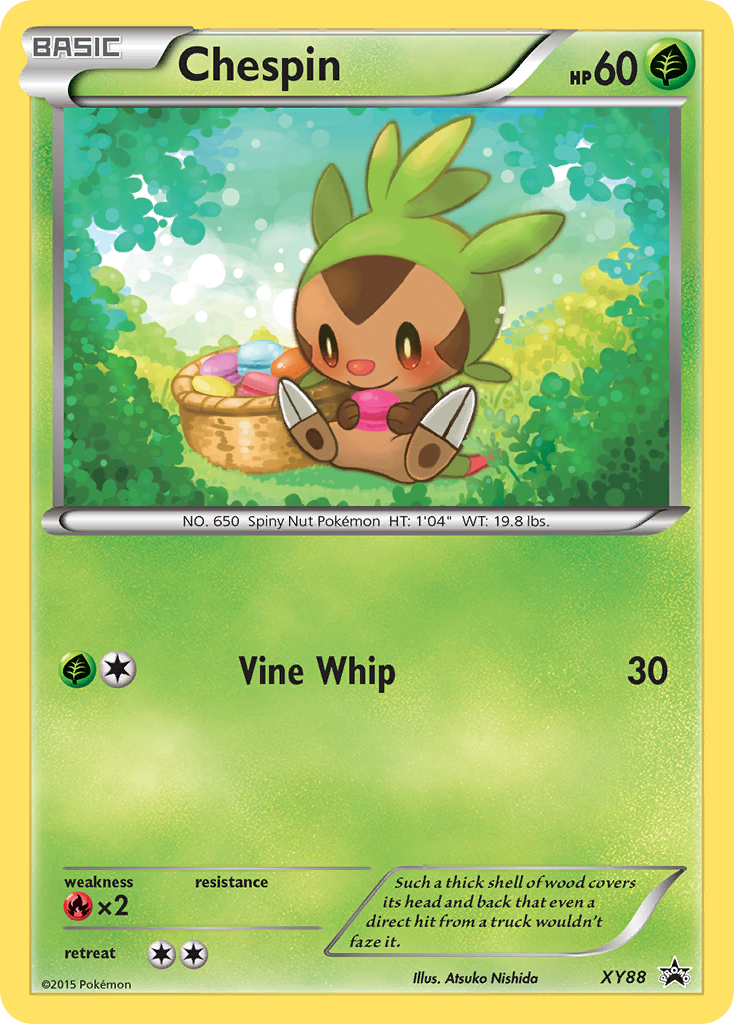 Chespin (XY88) (Collector Chest) [XY: Black Star Promos] | Cracking-Singles