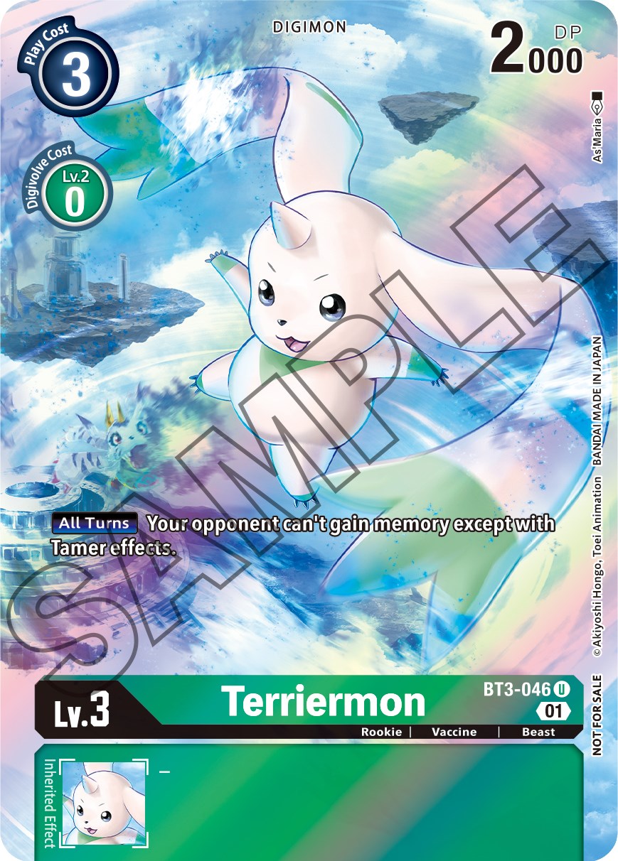 Terriermon [BT3-046] (Tamer's Card Set 1) [Release Special Booster Promos] | Cracking-Singles