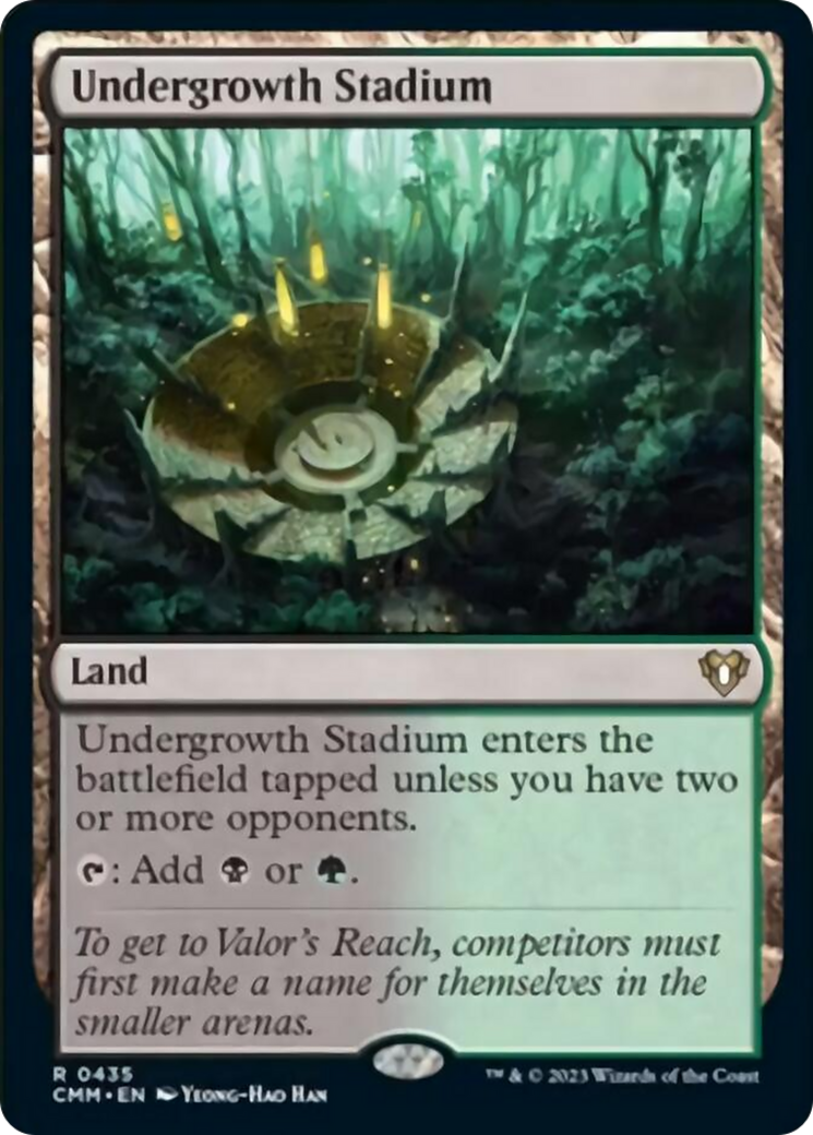 Undergrowth Stadium [Commander Masters] | Cracking-Singles