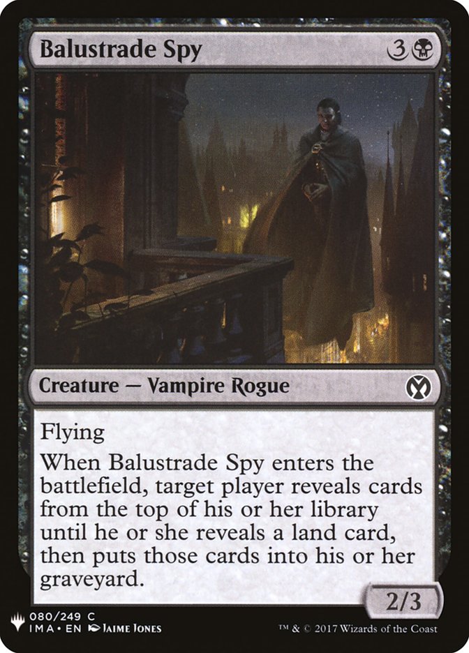 Balustrade Spy [Mystery Booster] | Cracking-Singles